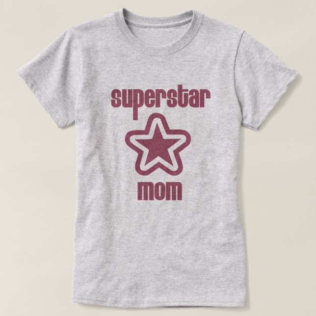 T-shirt Superstar Maman Chemise (Design devant)