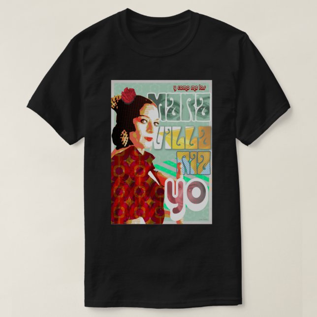 T-shirt SUPERSTARS CAS LOLA FLORES Mk II (Design devant)