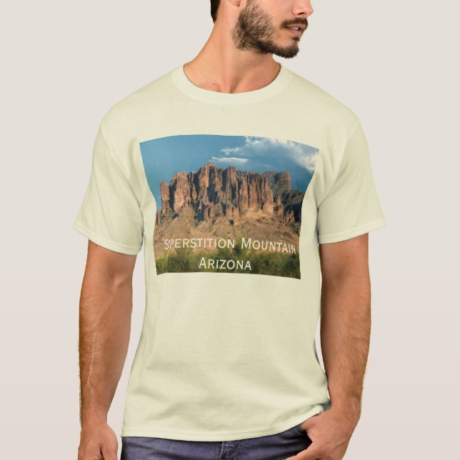 T-shirt superstitionmtns, superstition MountainArizona (Devant)