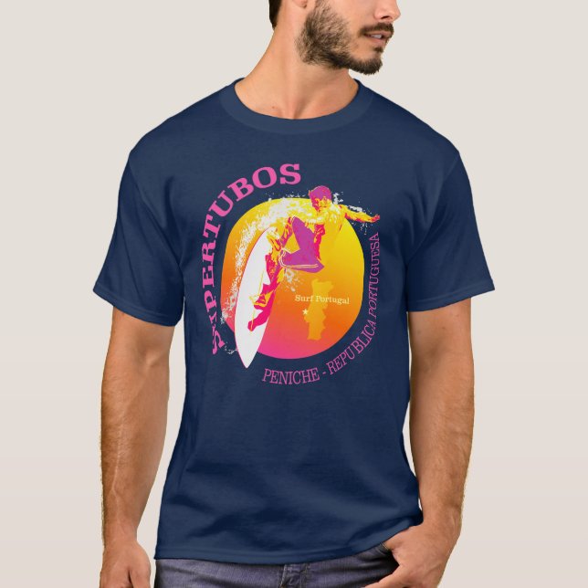 T-shirt Supertubos de surf (Devant)