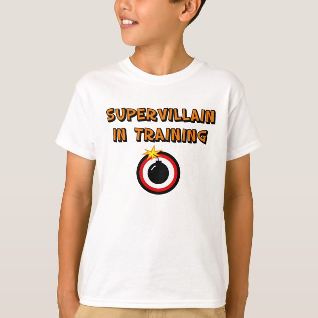 T-shirt Supervillian en formation (Devant)