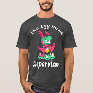 T-shirt Superviseur de chasse aux oeufs