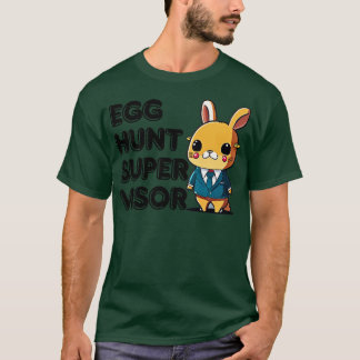 T-shirt Superviseur de la chasse aux oeufs de Pâques 4