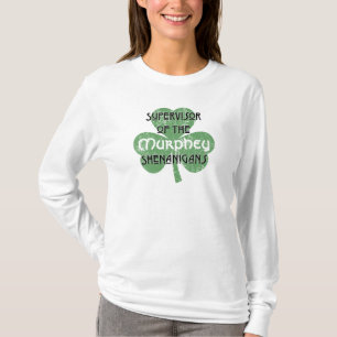 T-shirt Superviseur de Saint Patrick des Shenanigans