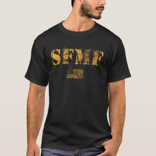 T-shirt Support américain de côté SFMF de fierté de
