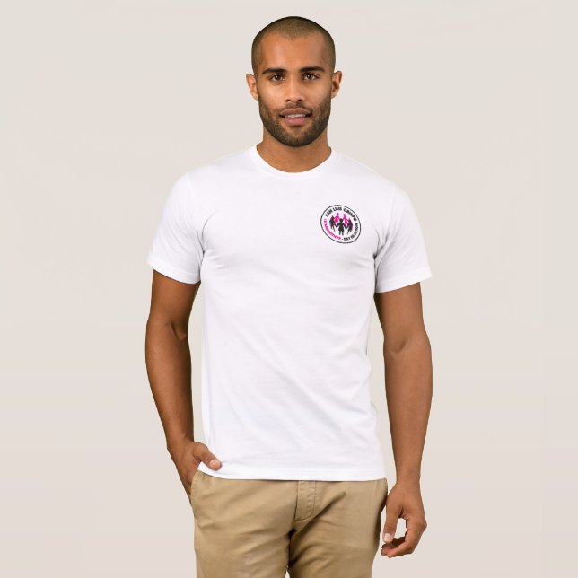 T-shirt Support avec la chemise SLO des hommes de (Devant entier)