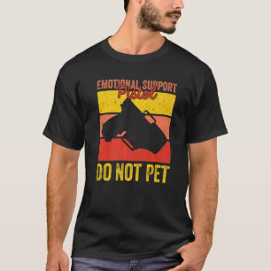 T-shirt Support émotionnel Pistol Ne pas animal de compagn