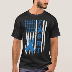 T-shirt Support Flag USA Type 2 Type 1 Diabetes Awar