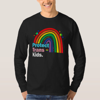 T-shirt Support Lgbt Protéger Trans Kid Pride Lgbt Arc-en-