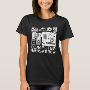 T-shirt Support technique de Whisperer informatique