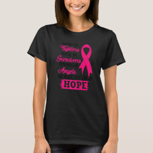T-shirt Support The Fighters And Never Ever Five Up Hope