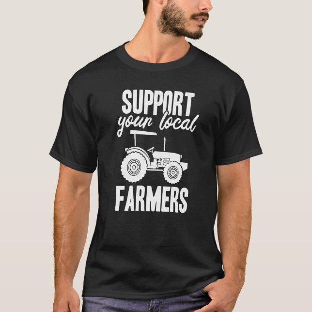 T-shirt Support Your Farmers (Devant)