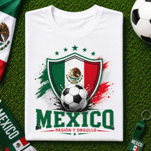 T-shirt Supporter de football mexicain El Tri Coupe du Mon