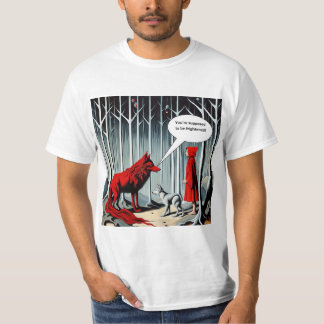 T-shirt Supposé être effrayé