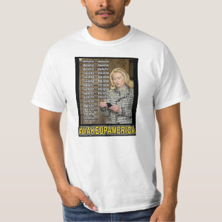 T-shirt Suppression Hillary de suppression de suppression