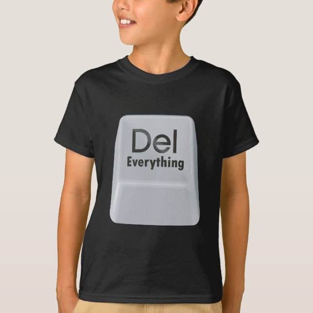 T-shirt Suppression tout (Devant)