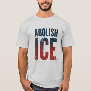 T-shirt Supprimer les couleurs du drapeau américain ICE