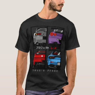 T-shirt Supra R34 NSX FD3S RX7 Classic T