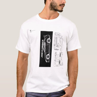 T-shirt Supra Tee noir et blanc | Piston & Thread