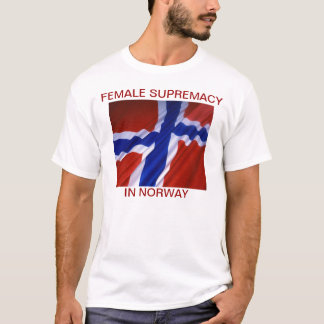 T-SHIRT SUPRÉMATIE FÉMININE EN NORVÈGE