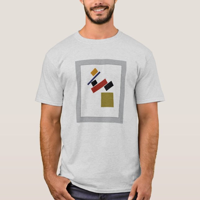 T-shirt Suprematism par Kazimir Malevich (Devant)