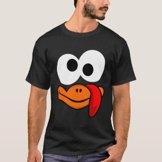 T-shirt Supreme Turkey Face  Thanksgiving Gobbler