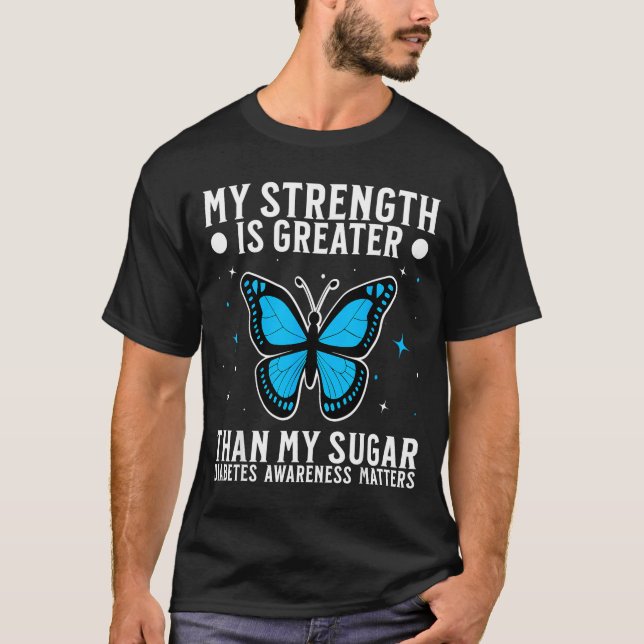 T-shirt Suprt Diabetes Awareness Month Diabetes For Women  (Devant)