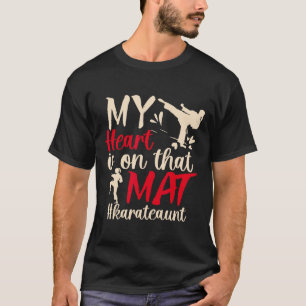 T-shirt Sur Ce Mat Karate Tante Karate Tante 2