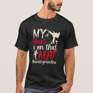 T-shirt Sur ce tapis Karaté Grand-mère Karaté Grand-mère