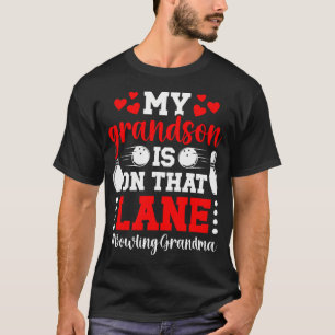 T-shirt Sur Cette Piste Bowling Grand-mère De Quilleuse Gr