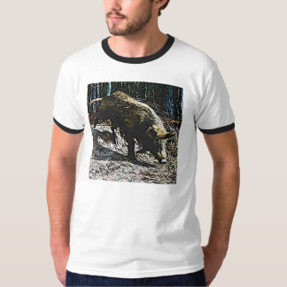 T-shirt sur la course