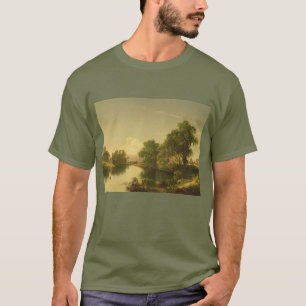 T-shirt Sur la crique d'Esopus, le comté d'Ulster, NY