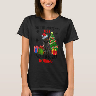 T-shirt Sur La Liste Coquine Et Je Regrette Rien Chat Chri