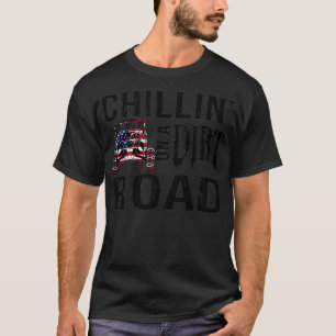 T-shirt Sur La Route De La Dirt Aventure De La Boue
