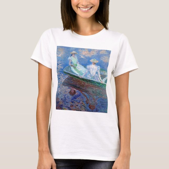 T-shirt Sur le bateau, Monet (Devant)