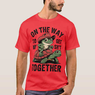 T-shirt Sur Le Chemin Pour Se Rendre