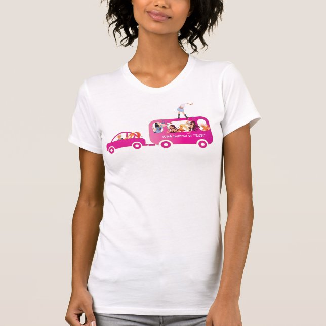 T-shirt Sur le débardeur d'autobus (Devant)