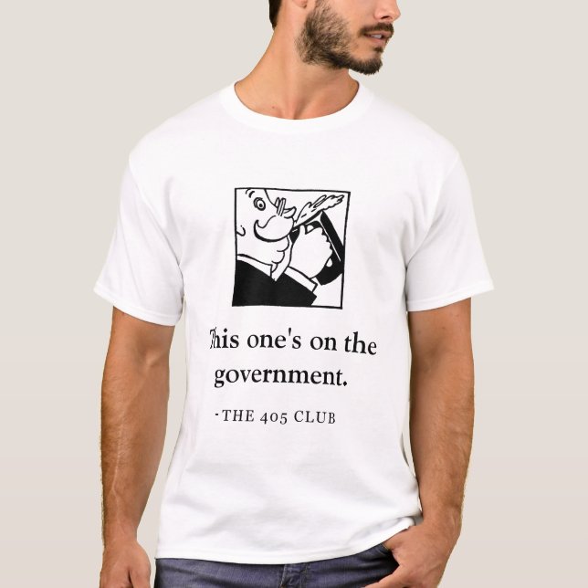 T-shirt Sur le gouvernement (Devant)