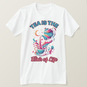T-shirt sur le thé