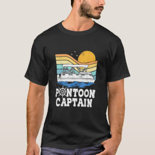 T-shirt Sur Le Toon Pontoon Bateau Pontooning Bateau