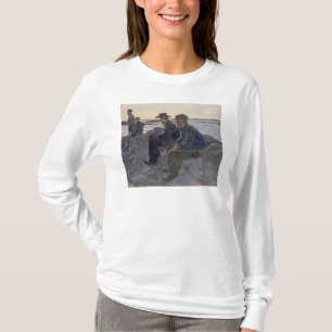 T-shirt Sur les roches chez Fiskebackskil, 1905-6