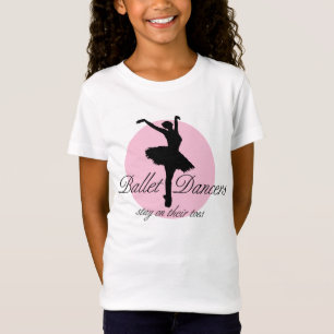 T-Shirt Sur leurs orteils (ballet)