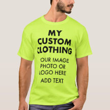 T-SHIRT SUR MESURE PERSONNALISÉ SÉCURITÉ DES HOMME