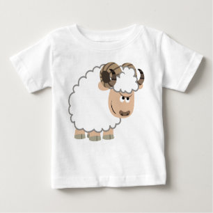 T-shirt sûr mignon de bébé de RAM de bande