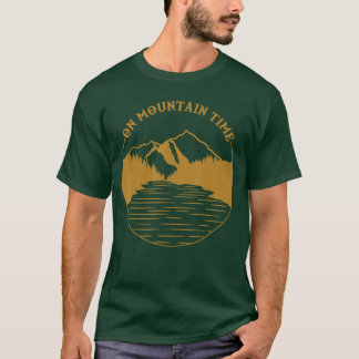 T-shirt Sur Mountainime Cadeau drôle de randonnée en campi
