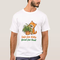 Sûr pour minou, bon pour l'âme Plante araignée Art