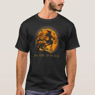 T-shirt Sur Un Cool De La Route Du Désert Sombre Vent Dans