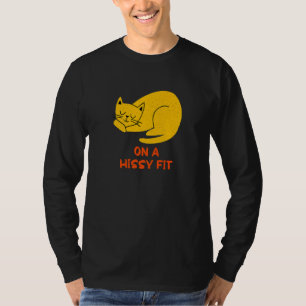 T-shirt Sur un coup de colère Chat Humour Chaton Couple