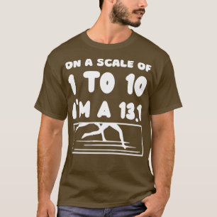 T-shirt Sur Une Échelle De 1 À 10 Ix27M Un Marathon De 131