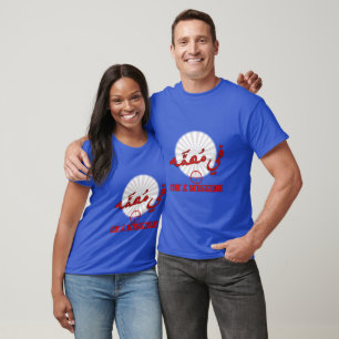T-shirt SUR UNE MISSION OEUVRE ARABE ET Anglaise OEUVRE D'